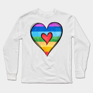 Pride Heart Long Sleeve T-Shirt